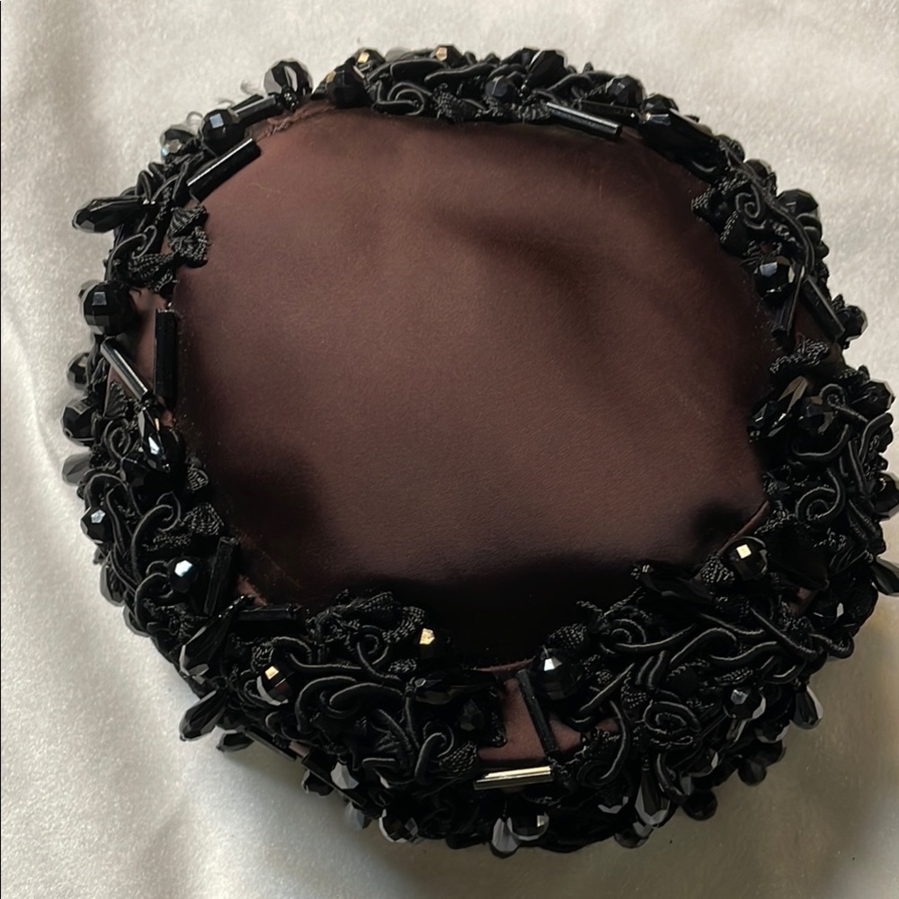 Elegant Black Beaded Women's Accessory